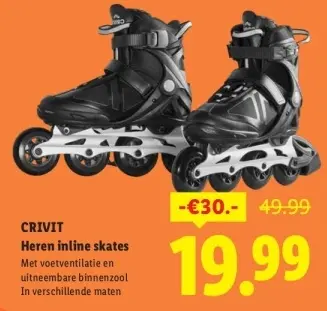 Aanbieding: Heren inline skates
