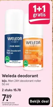 Aanbieding: Weleda deodorant