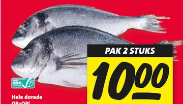 Aanbieding: Hele dorade
