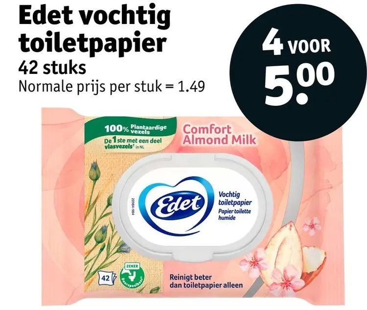 Promotie: Vochtig toiletpapier