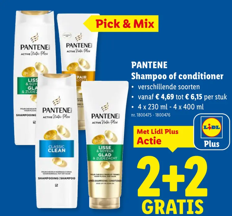 Promotie: Shampoo of conditioner