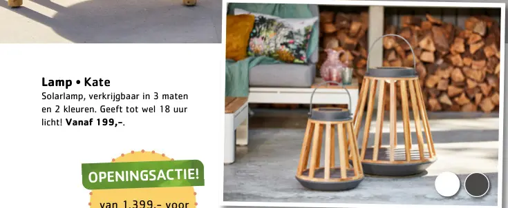 Promotie: Lamp Kate