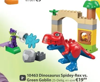 Aanbieding: Dinosaurus Spidey-Rex vs. Green Goblin
