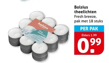 Aanbieding: Bolsius theelichten