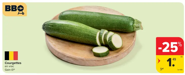 Offre: Courgettes