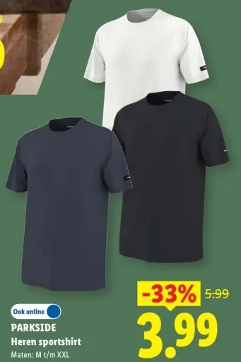 Aanbieding: Heren sportshirt