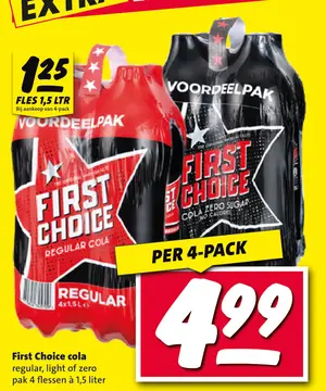 Aanbieding: First Choice cola