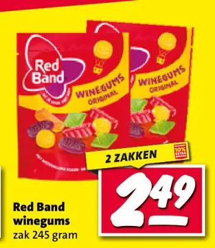 Aanbieding: Red Band winegums