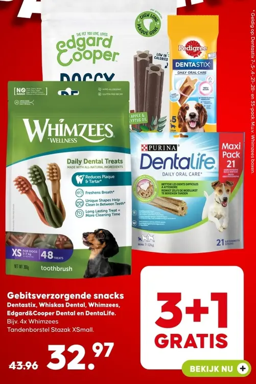 Aanbieding: Gebitsverzorgende snacks