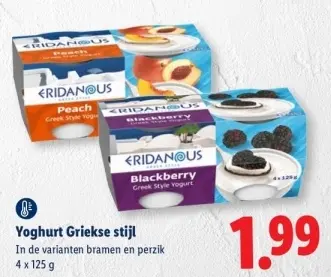 Aanbieding: Yoghurt Griekse stijl