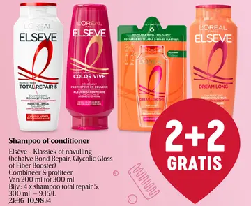 Aanbieding: Shampoo of conditioner