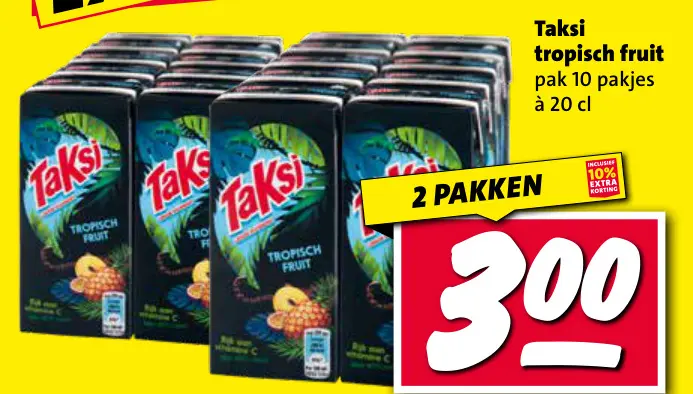 Aanbieding: Taksi tropisch fruit