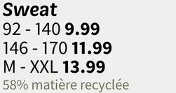 Offre: Wibra Sweat