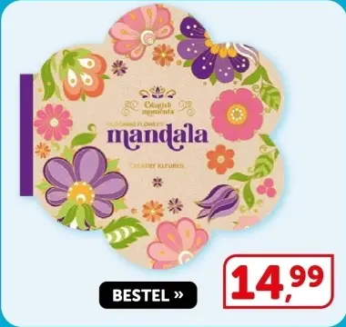 Aanbieding: Blooming Flowers Mandala