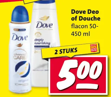 Aanbieding: Dove Deo of Douche