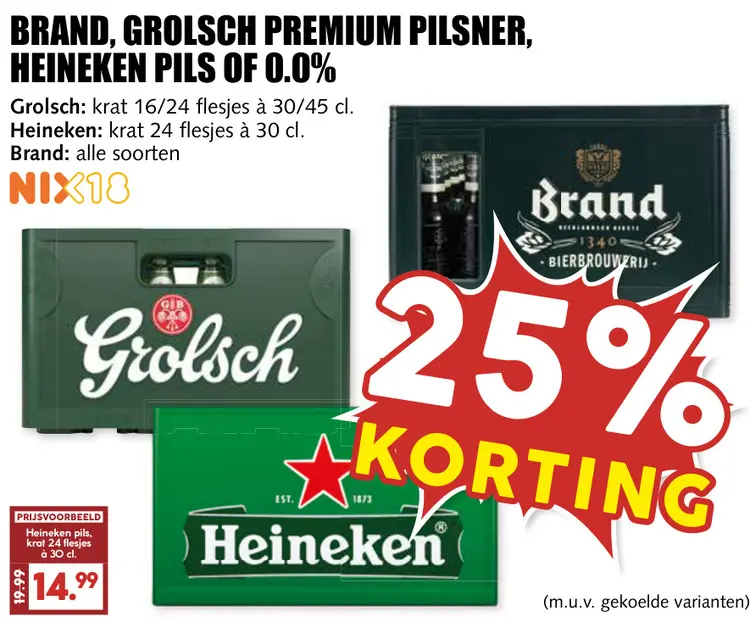 Aanbieding: Premium pilsner, pils of 0.0%