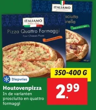 Aanbieding: Houtovenpizza