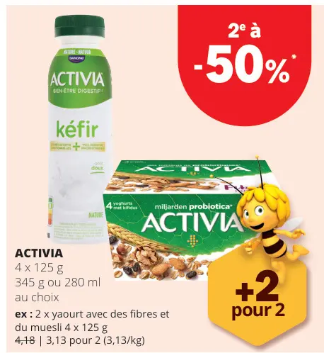 Offre: ACTIVIA kéfir