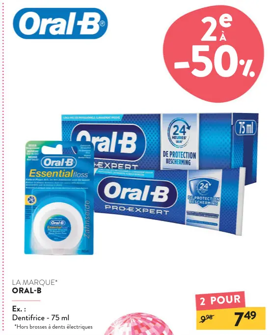 Offre: Dentifrice