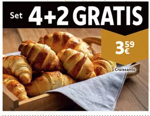 Promotie: Croissants