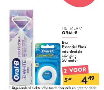 Aanbieding: Essential Floss interdentale reiniging
