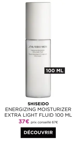 Offre: Energizing moisturizer extra light fluid