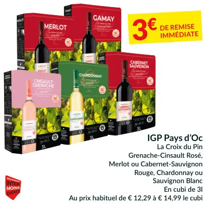 Offre: IGP Pays d'Oc La Croix du Pin