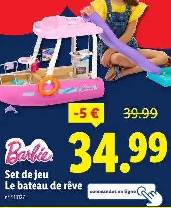 Offre: Set de jeu Le bateau de rêve