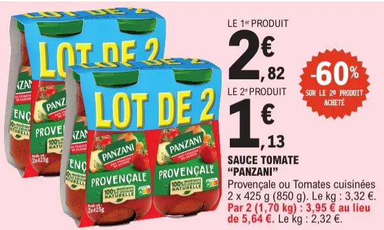 Promotie: Sauce tomate