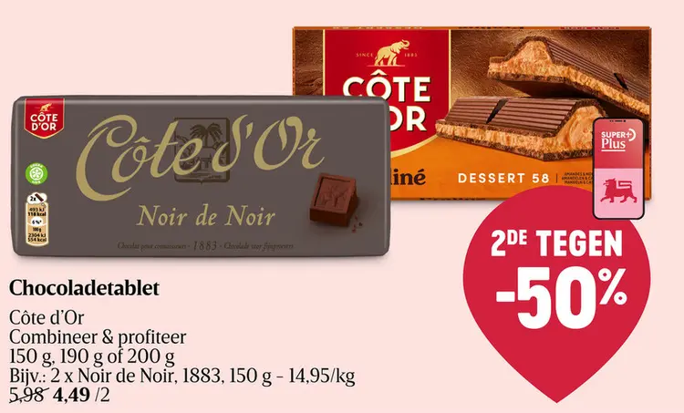Promotie: Chocoladetablet