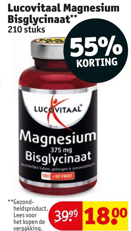 Aanbieding: Magnesium Bisglycinaat