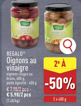 Offre: Oignons au vinaigre