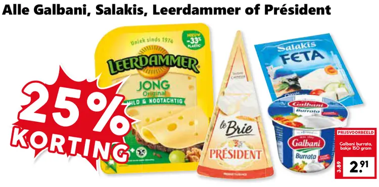 Aanbieding: Diverse kazen