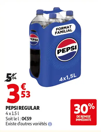 Promotie: Pepsi regular