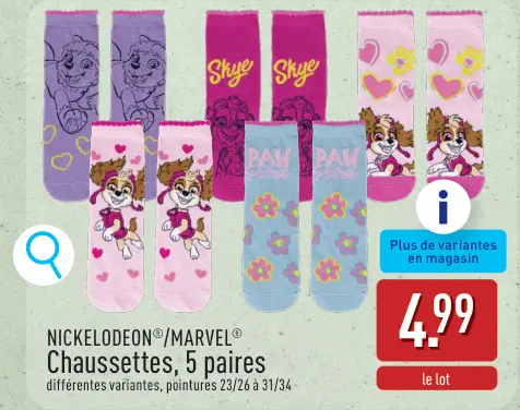 Offre: Chaussettes