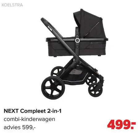 Aanbieding: Compleet 2-in-1 combi-kinderwagen