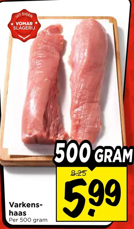 Aanbieding: Varkenshaas
