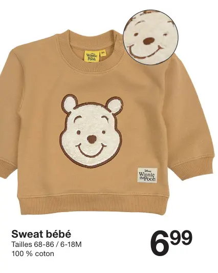 Offre: Sweat bébé