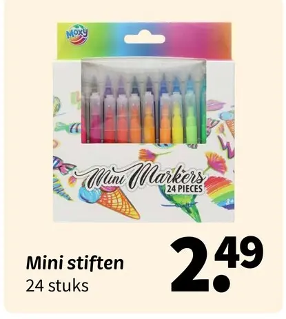Promotie: Mini stiften