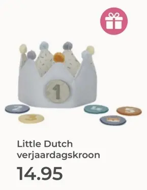 Aanbieding: Verjaardagskroon