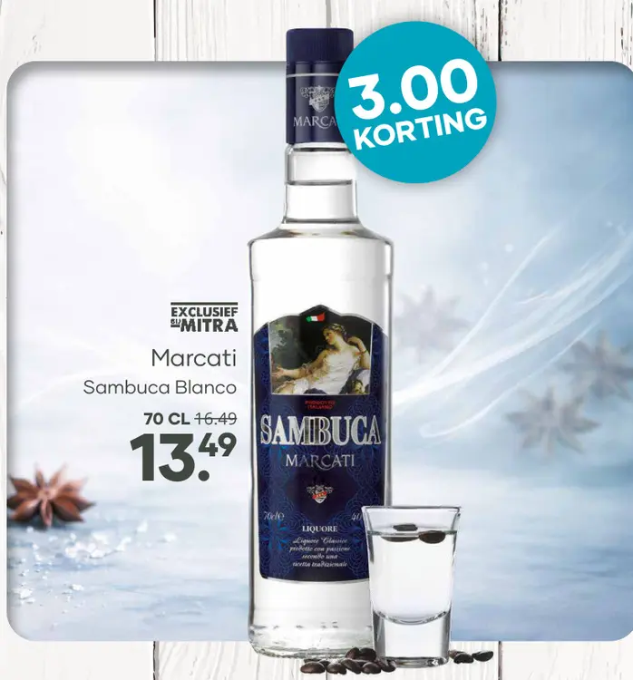 Aanbieding: Sambuca Blanco