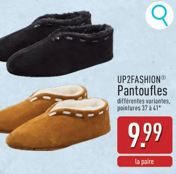 Offre: Pantoufles