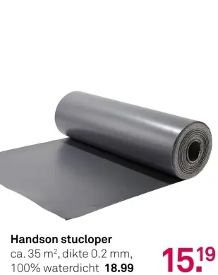 Aanbieding: Handson stucloper