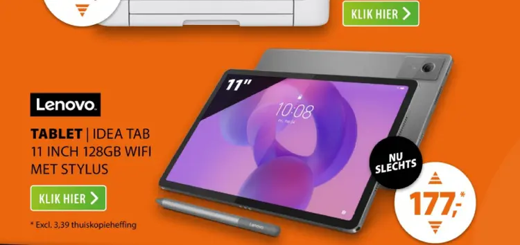 Aanbieding: Idea tab