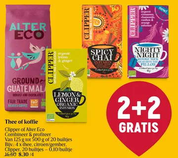 Aanbieding: Thee of koffie
