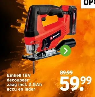 Aanbieding: decoupeer-zaag