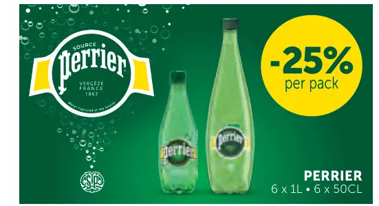 Promotie: Perrier