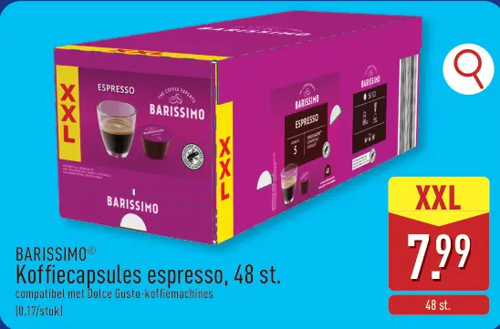 Promotie: Koffiecapsules espresso