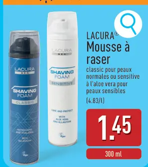 Offre: Mousse à raser