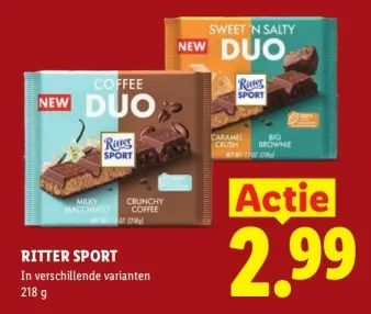 Aanbieding: Ritter Sport